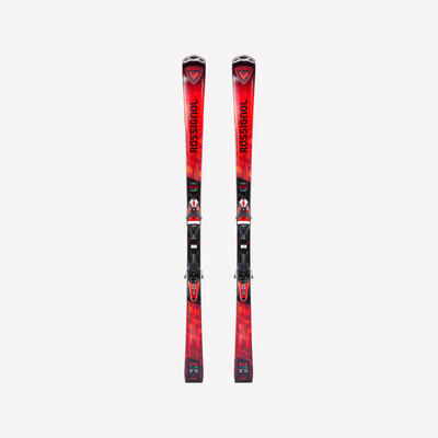 Esquís de pista con fijaciones para hombre, Rossignol HERO ELITE Multi turn