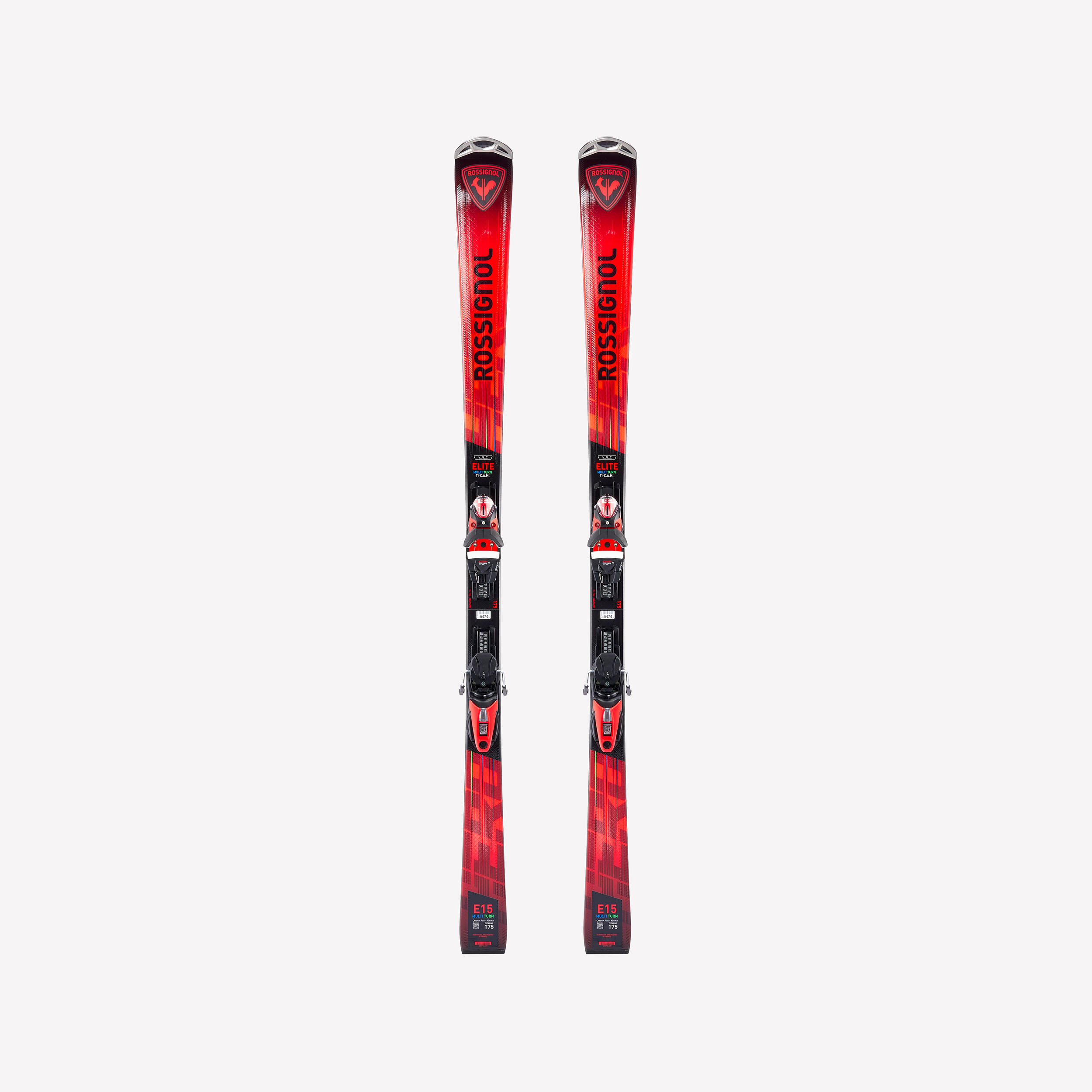 Rossignol  ELITE Sci da discesa con attacchi da uomo, HERO Multi turn