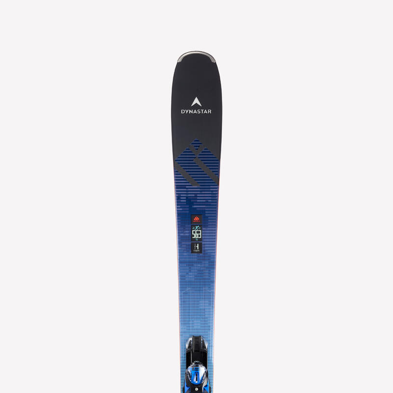 Skis de piste avec fixations homme, Dynastar Speed 4x4 563 TI