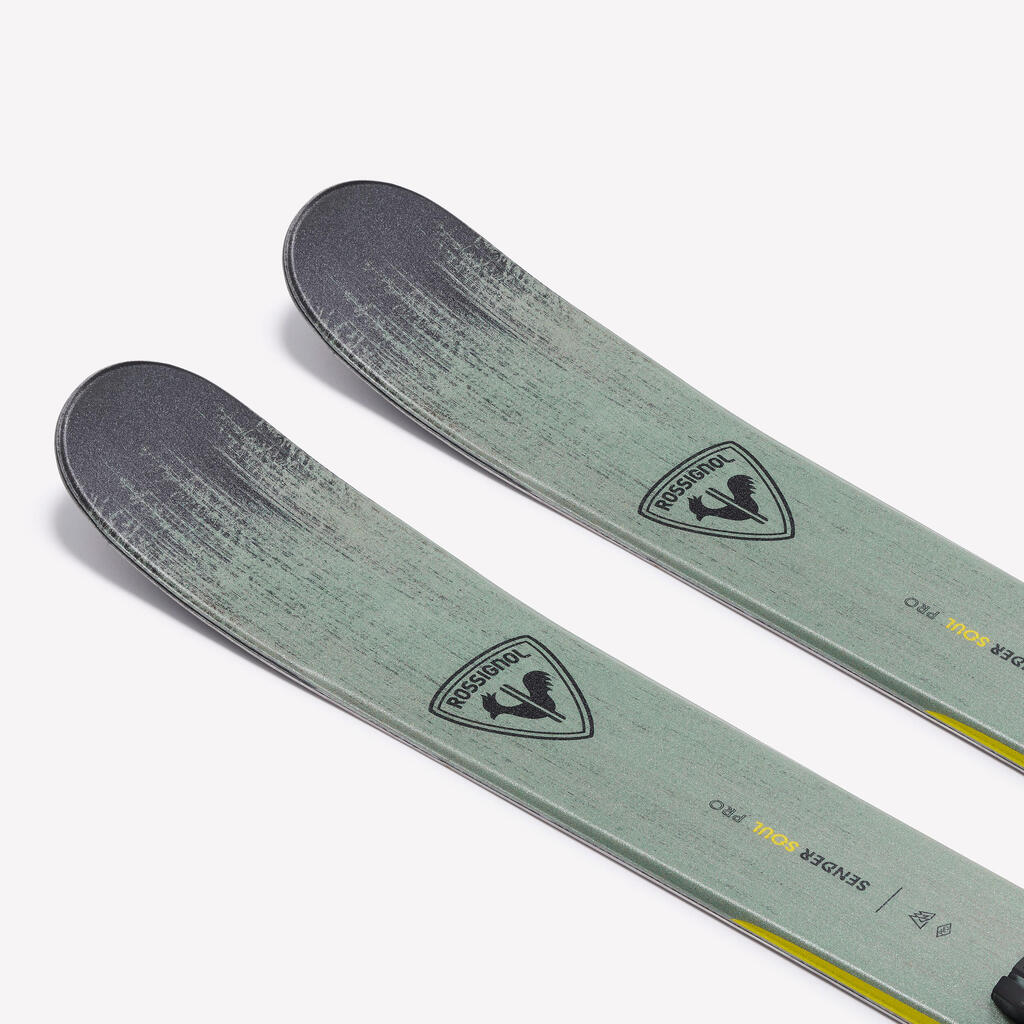 Rossignol Sender Soul Pro men’s and women’s freeride skis with bindings