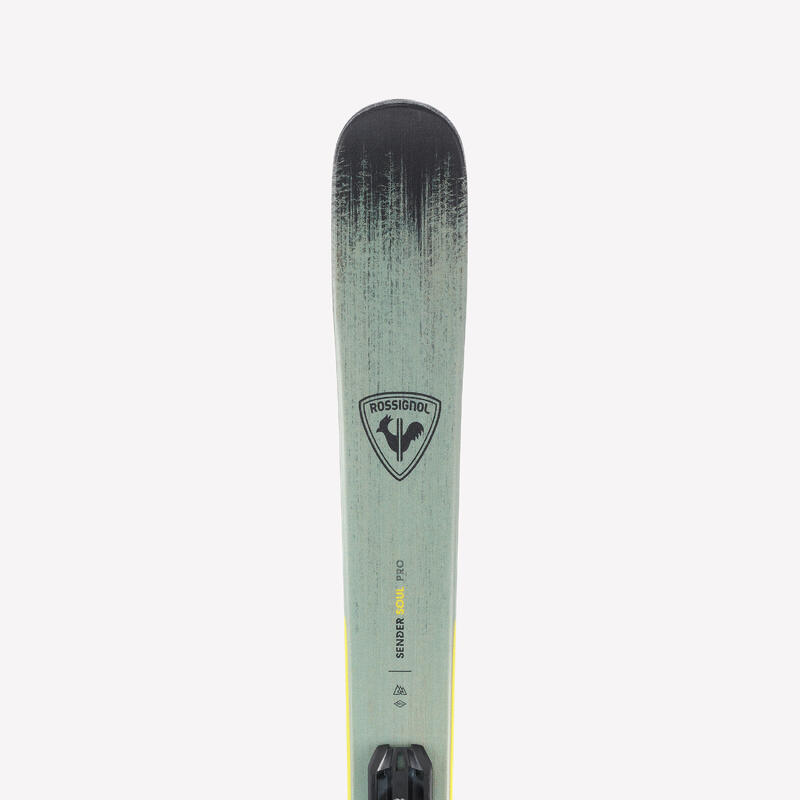 Ski Herren/Damen mit Bindungen Freeride - Sender Soul Pro Rossignol 