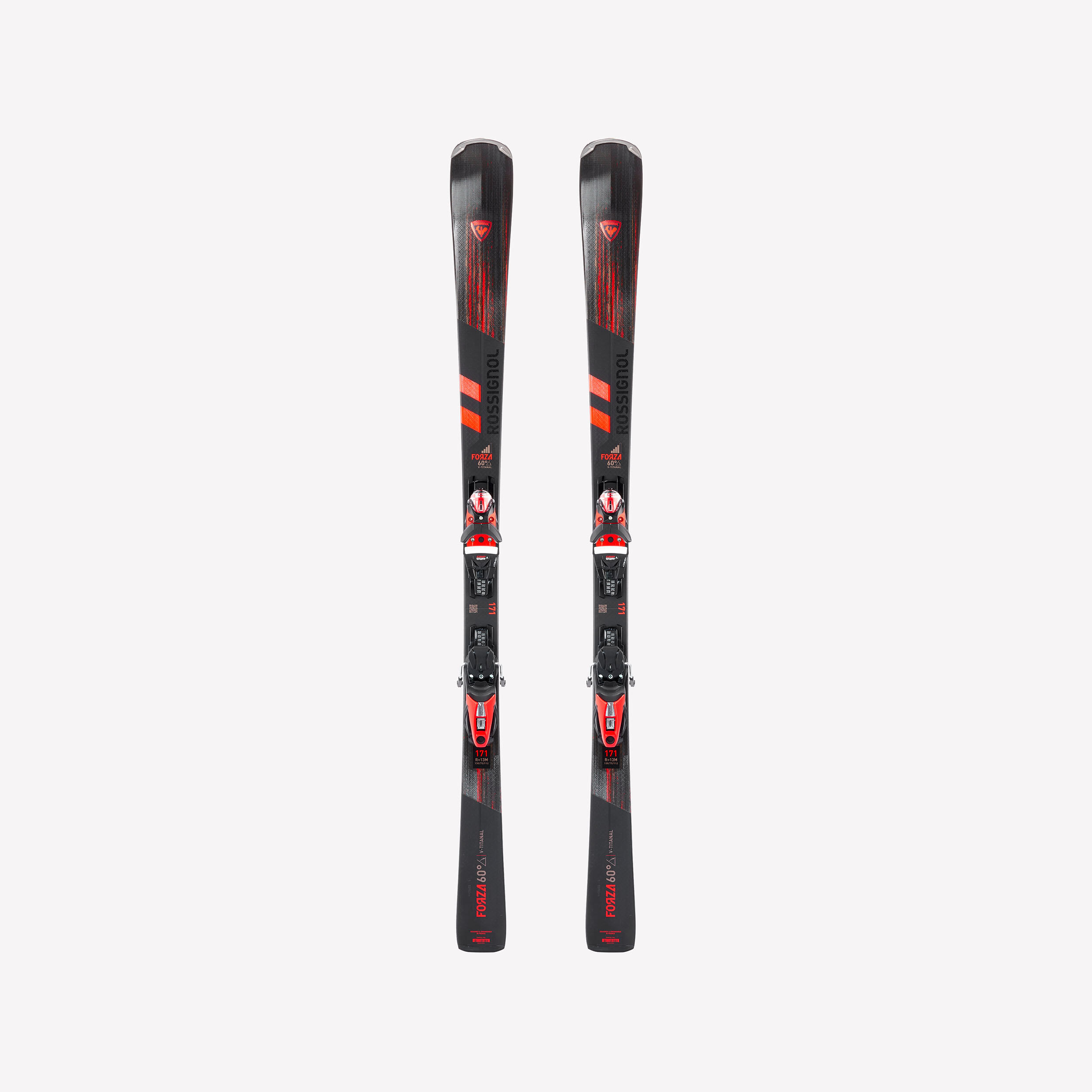 Schiuri de partie cu legaturi Rossignol Forza 60° V C.A.M - TI Barbati