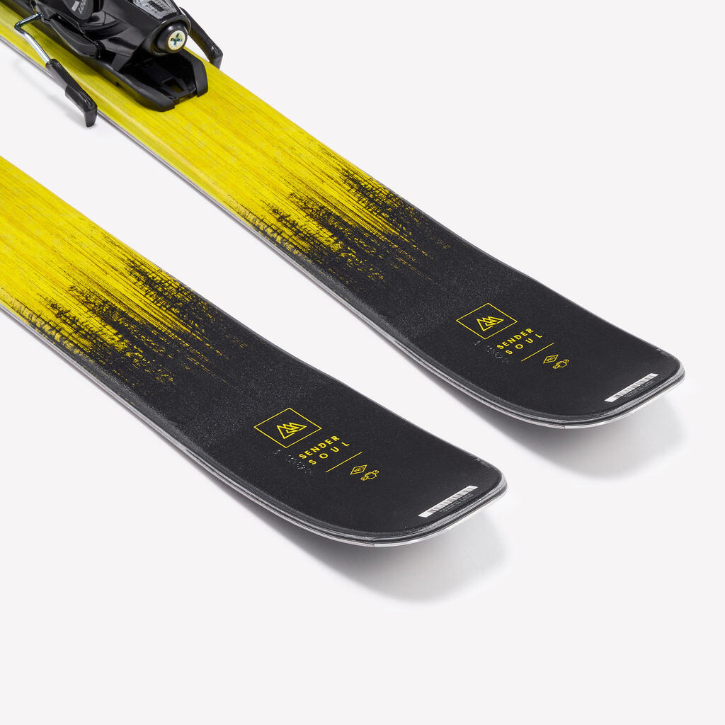 Rossignol Sender Soul Pro men’s and women’s freeride skis with bindings