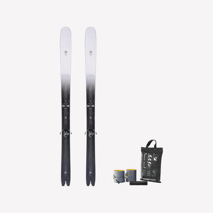 Tourenski mit Bindungen und Steigfellen - Wilder 102