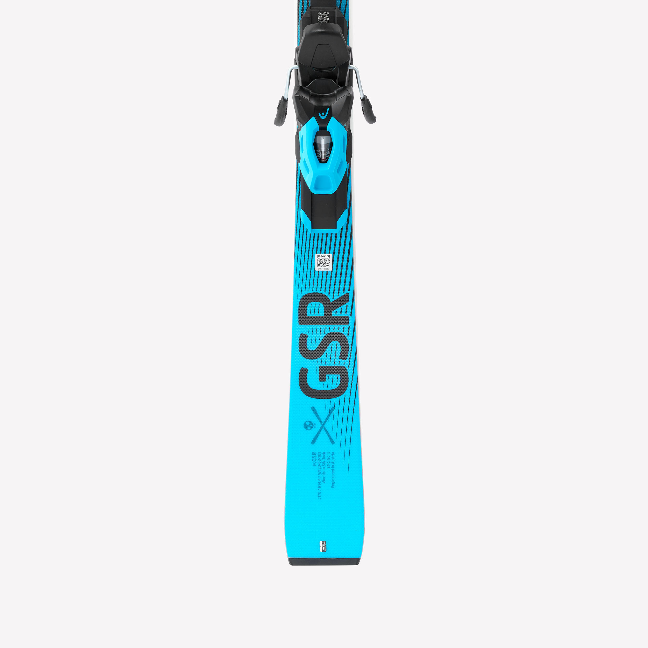 Men's downhill skis with bindings, Head World cup Rebels e.GSR 7/9