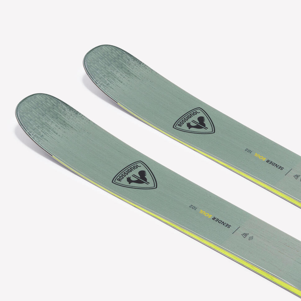 Narty freeride Rossignol Sender Soul 102 z wiązaniami Look NX12