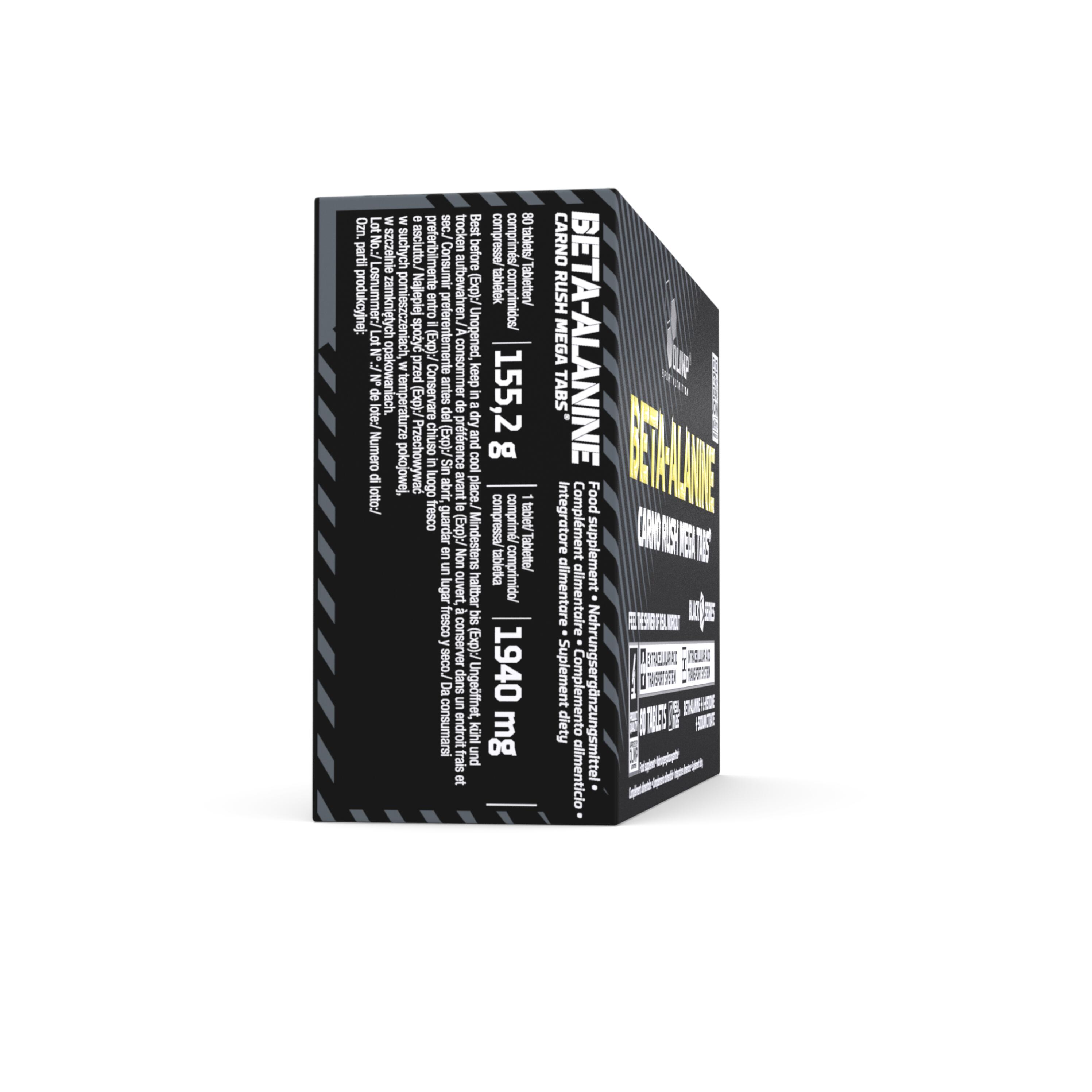 Beta-alanine Carno Rush Mega Tabs Olimp 80 tabletek 5/6