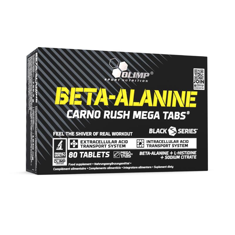 Beta-alanine Carno Rush Mega Tabs Olimp 80 tabletek