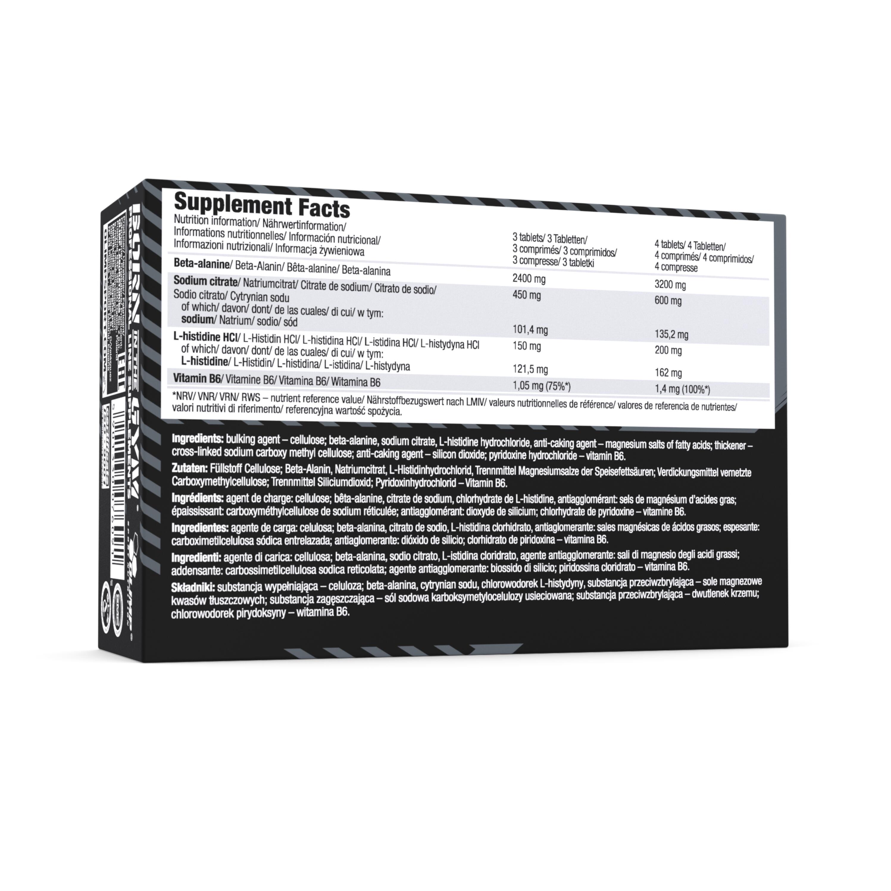 Beta-alanine Carno Rush Mega Tabs Olimp 80 tabletek 6/6