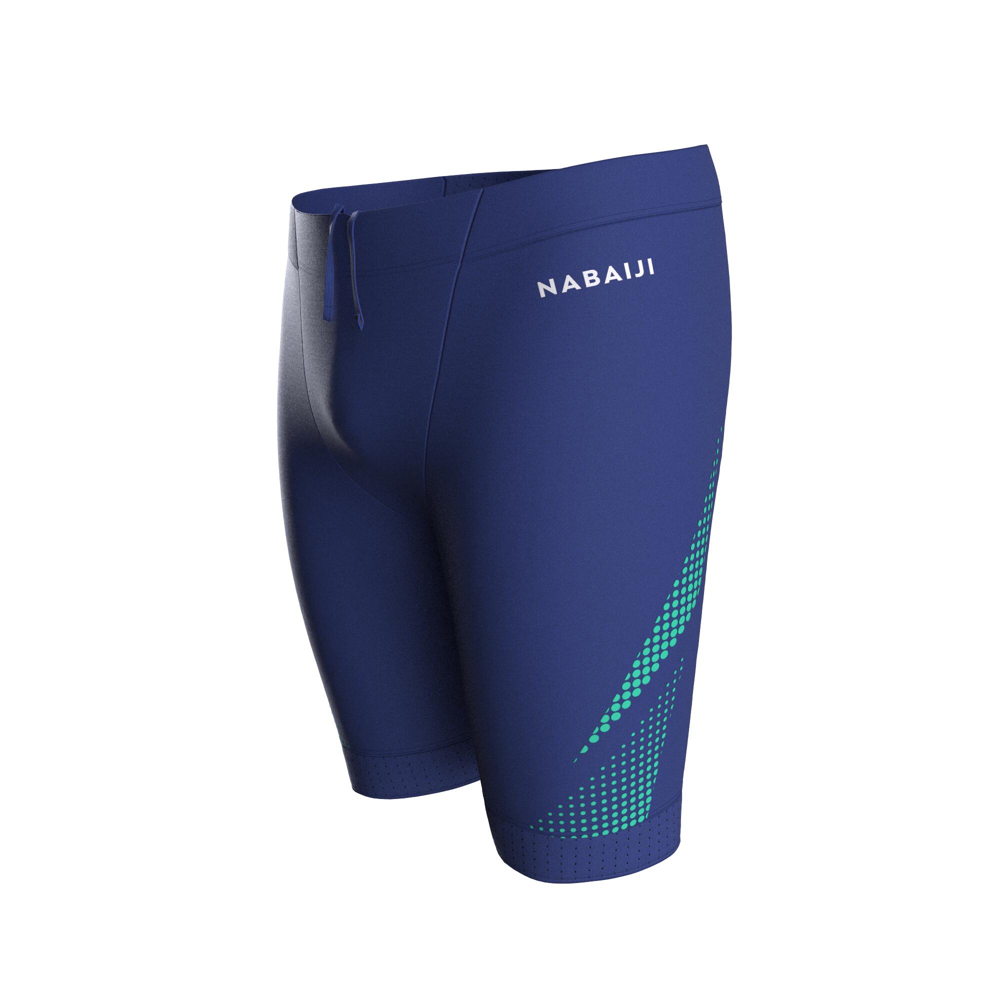 Swimming Jammer Fiti Stretchable & Lightweight Blue Red Mesh