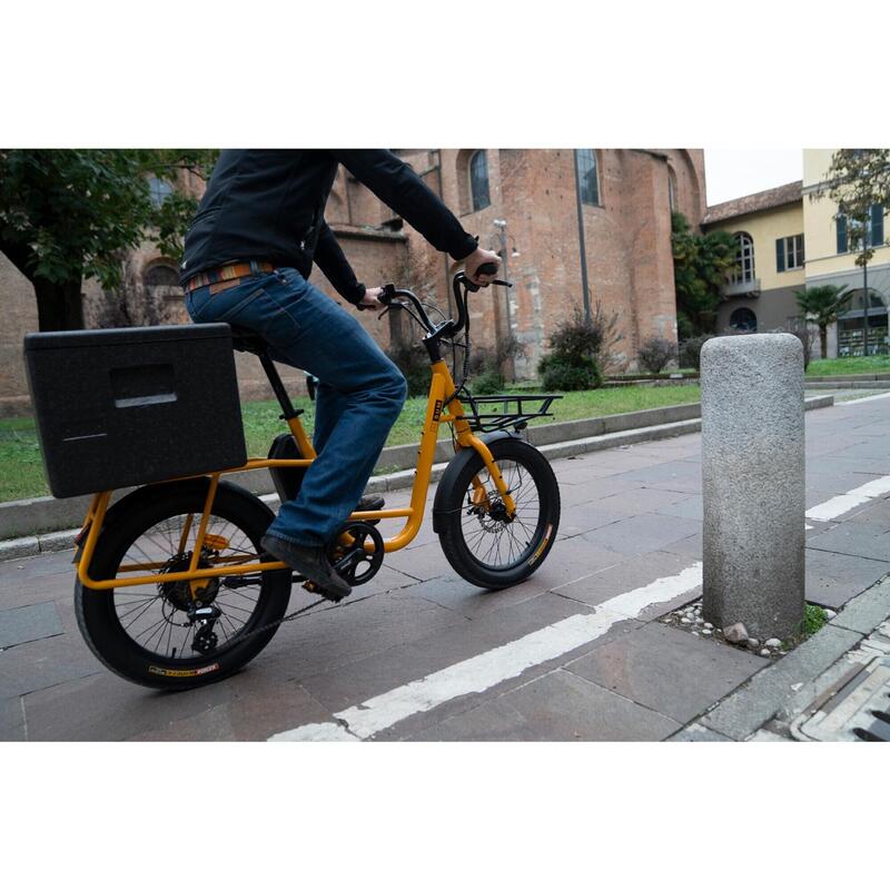 Bici Elettrica a pedalata assistita Cargo Bike UCO STEEL SUM Motore BAFANG M410