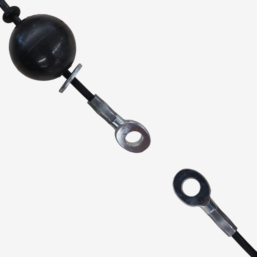 Spodnji kabel L 4060 mm ⌀5 mm  - rezervni del za vadbo z utežmi Home Gym 900
