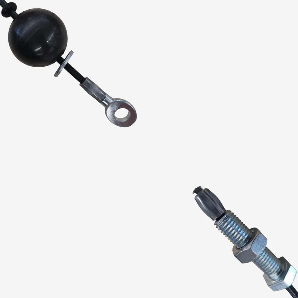 Spodnji kabel L 2510 mm ⌀5 mm  - rezervni del za vadbo z utežmi Home Gym 900