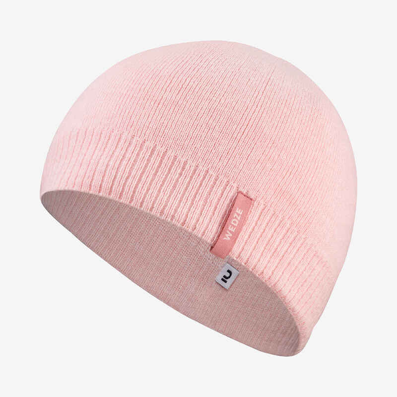 ADULT SKI HAT - SIMPLE - PINK