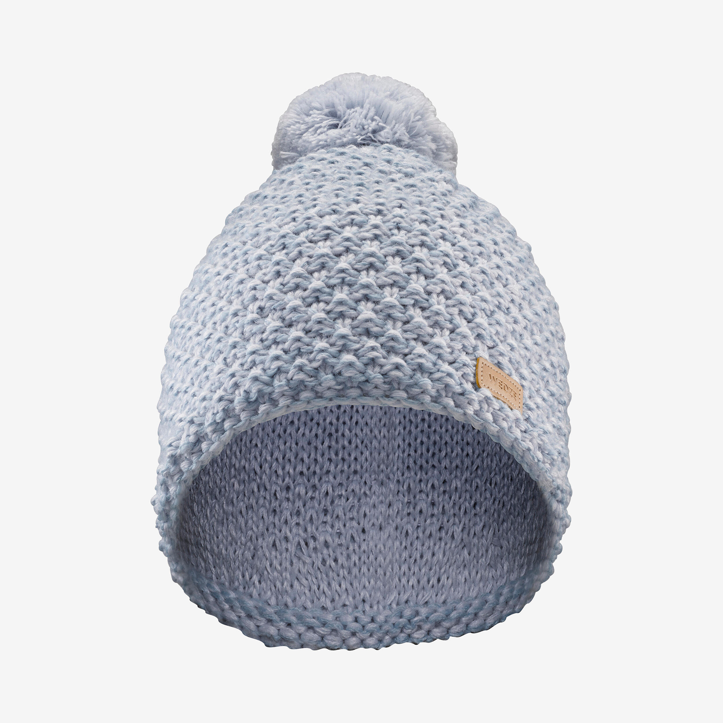 Skimuts voor volwassenen Timeless Made in France lichtblauw 2/6