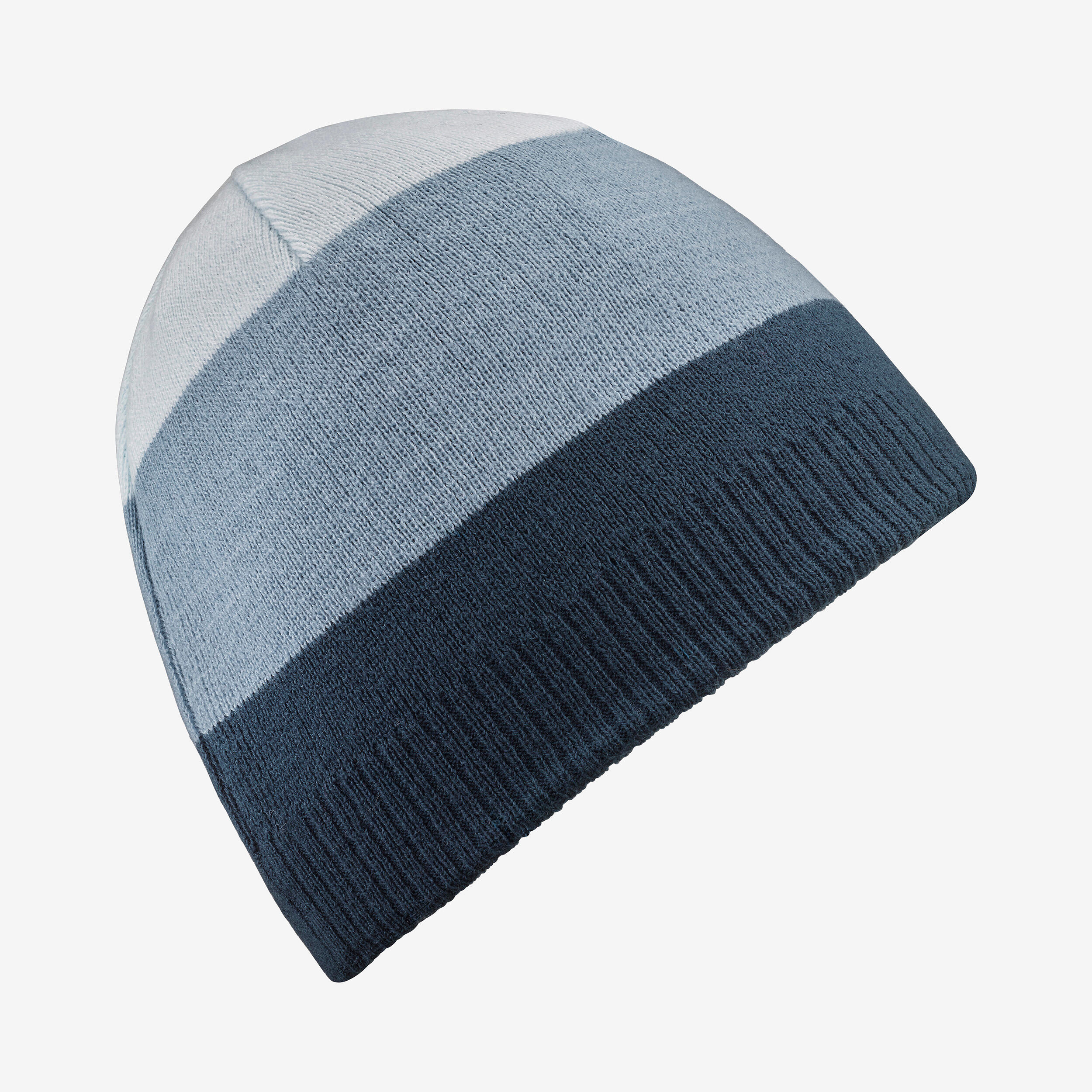 Adult hat - SIMPLE 100 three-colour - Blue