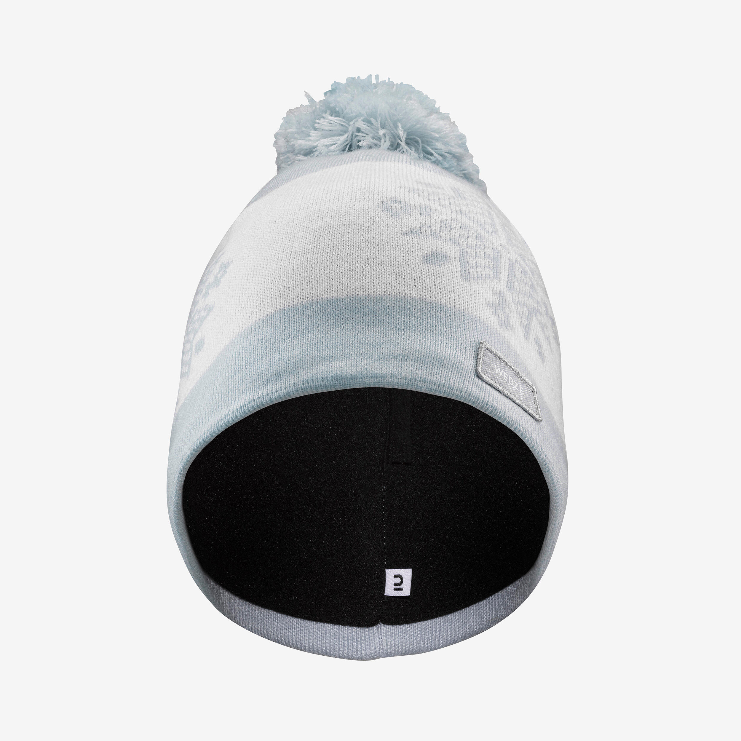 Bonnet de ski adulte, Jacquard REC gris 2/7