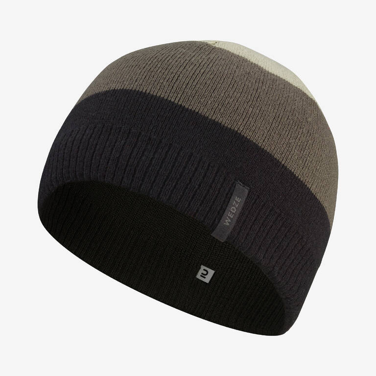 Adult Hat Simple - Three-colour Brown