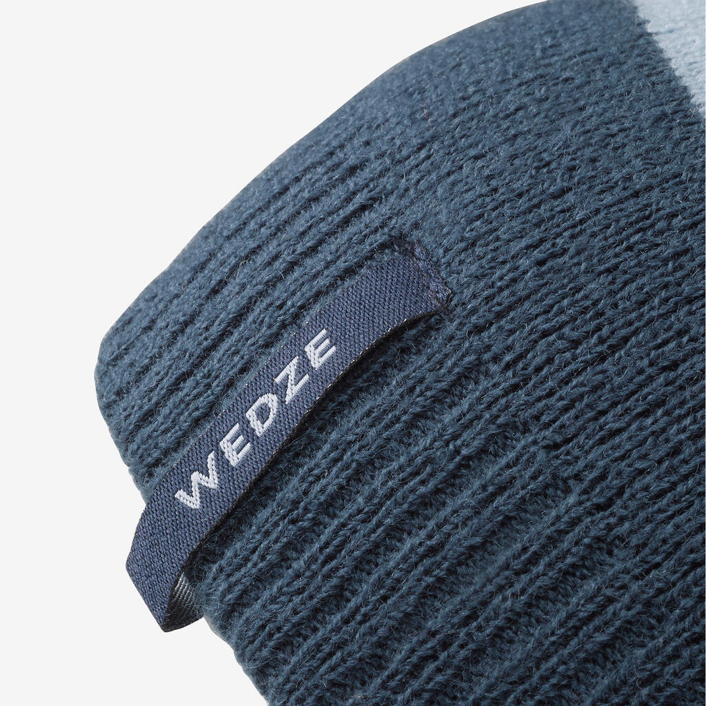 Adult Simple Hat - Three-colour Blue