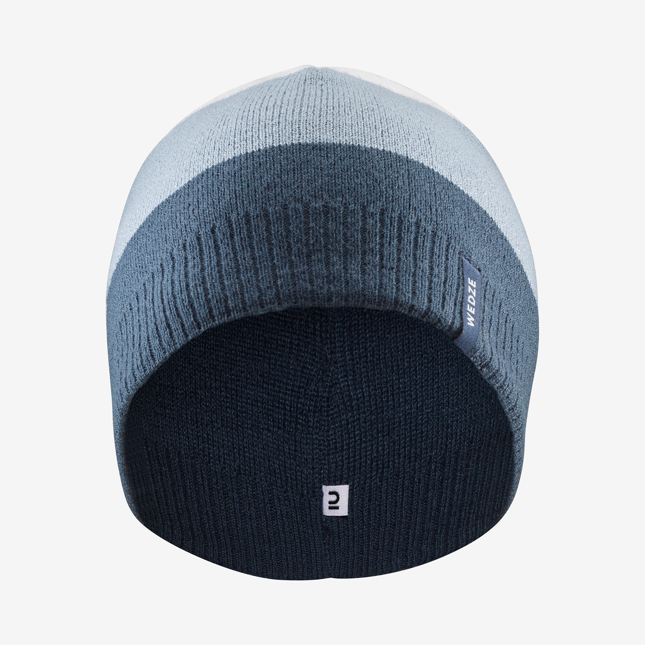 Adult hat - SIMPLE 100 three-colour - Blue