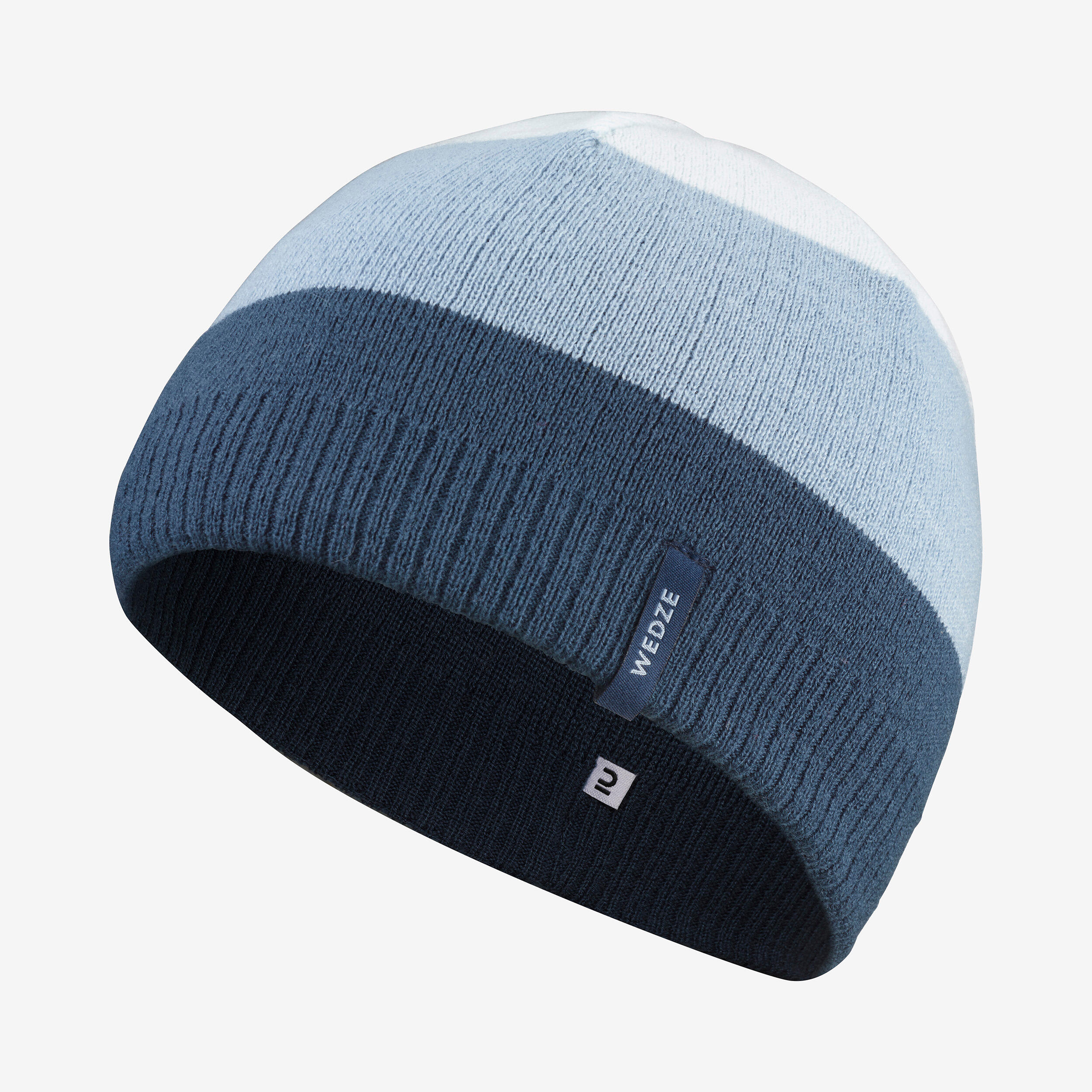 Adult Simple Hat - Three-colour Blue