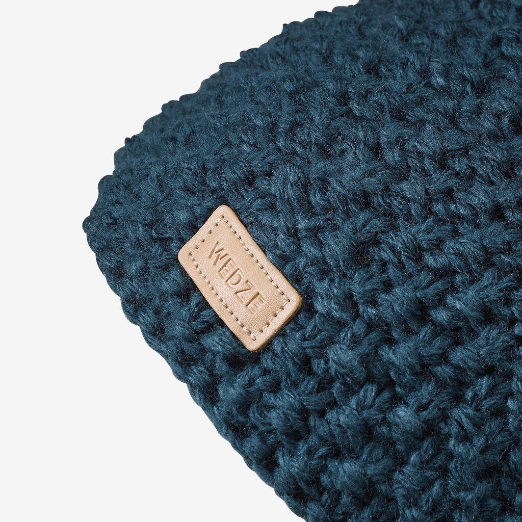 Skimütze Erwachsene Made in France - Timeless hellblau 