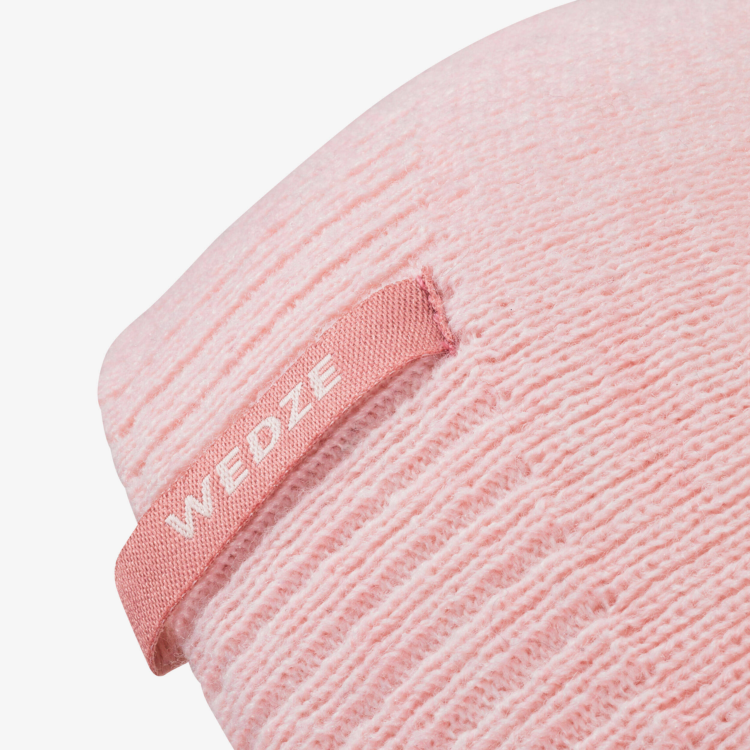 ADULT SKI HAT- SIMPLE PINK -  3