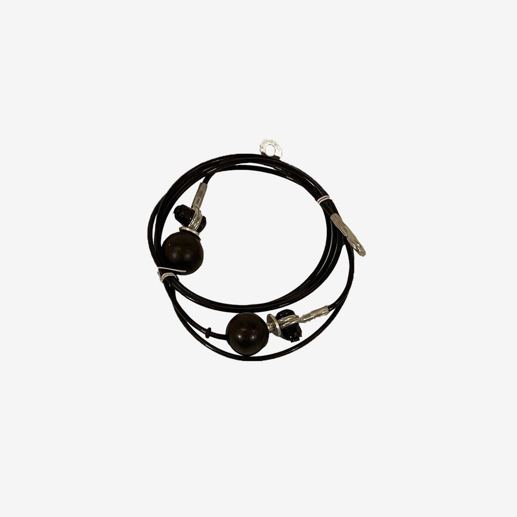 Metuljasti kabel L 2510 mm ⌀5 mm  - rezervni del za vadbo z utežmi Home Gym 900