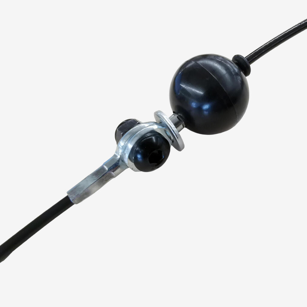 Metuljasti kabel L 2510 mm ⌀5 mm  - rezervni del za vadbo z utežmi Home Gym 900