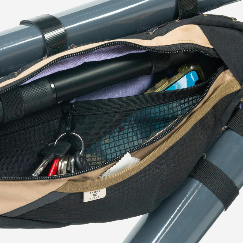 Sacoche velo de cadre half-frame 2 litres bikepacking  advt 500