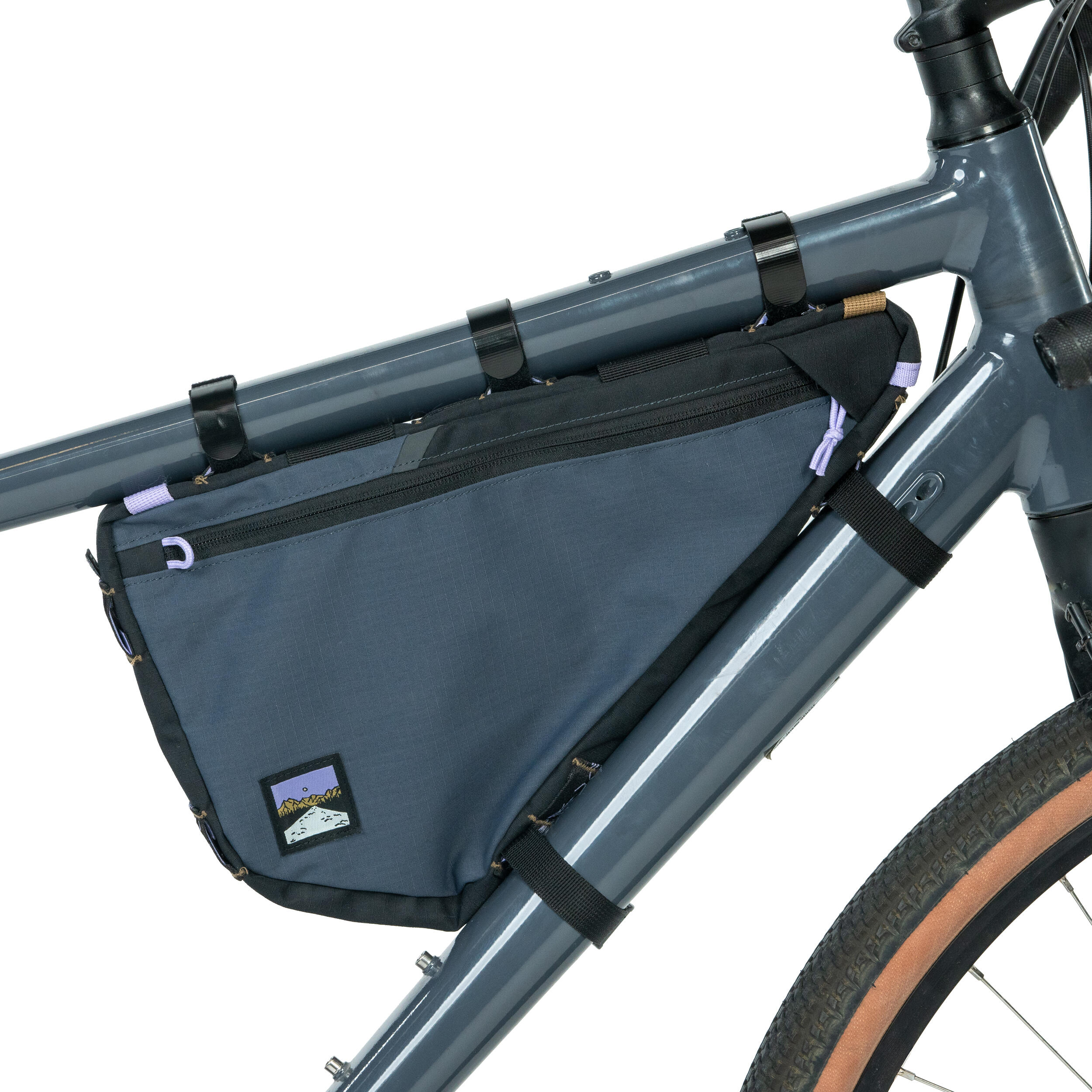 SACOCHE DE CADRE VELO FULL FRAME 5 LITRES BIKEPACKING ADVT 500 RIVERSIDE Decathlon