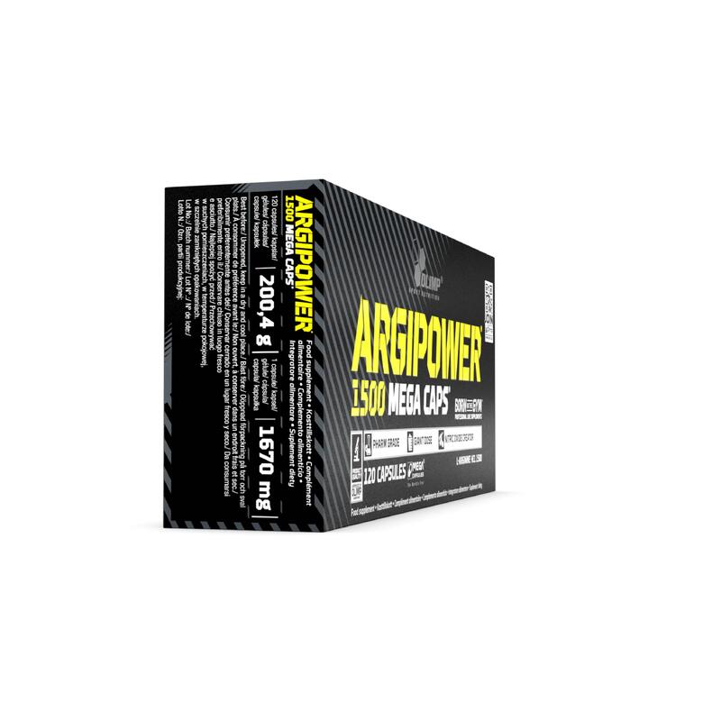 L-arginina ArgiPower 1500 Mega Caps Olimp 120 kaps