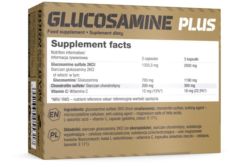 Glukozamina Plus Sport Edition Olimp 60 kapsulek