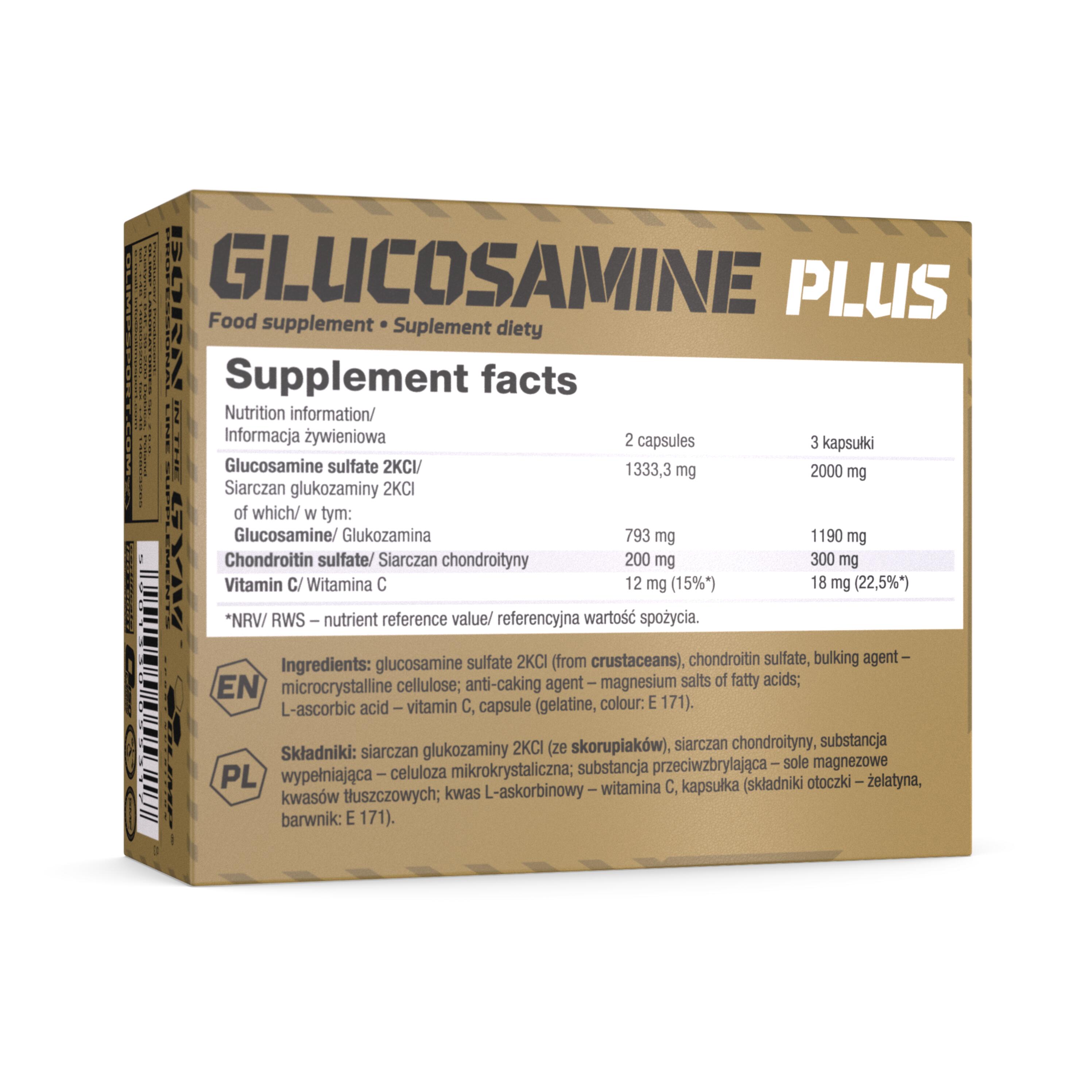 Glukozamina Plus Sport Edition Olimp 60 kapsulek 4/4