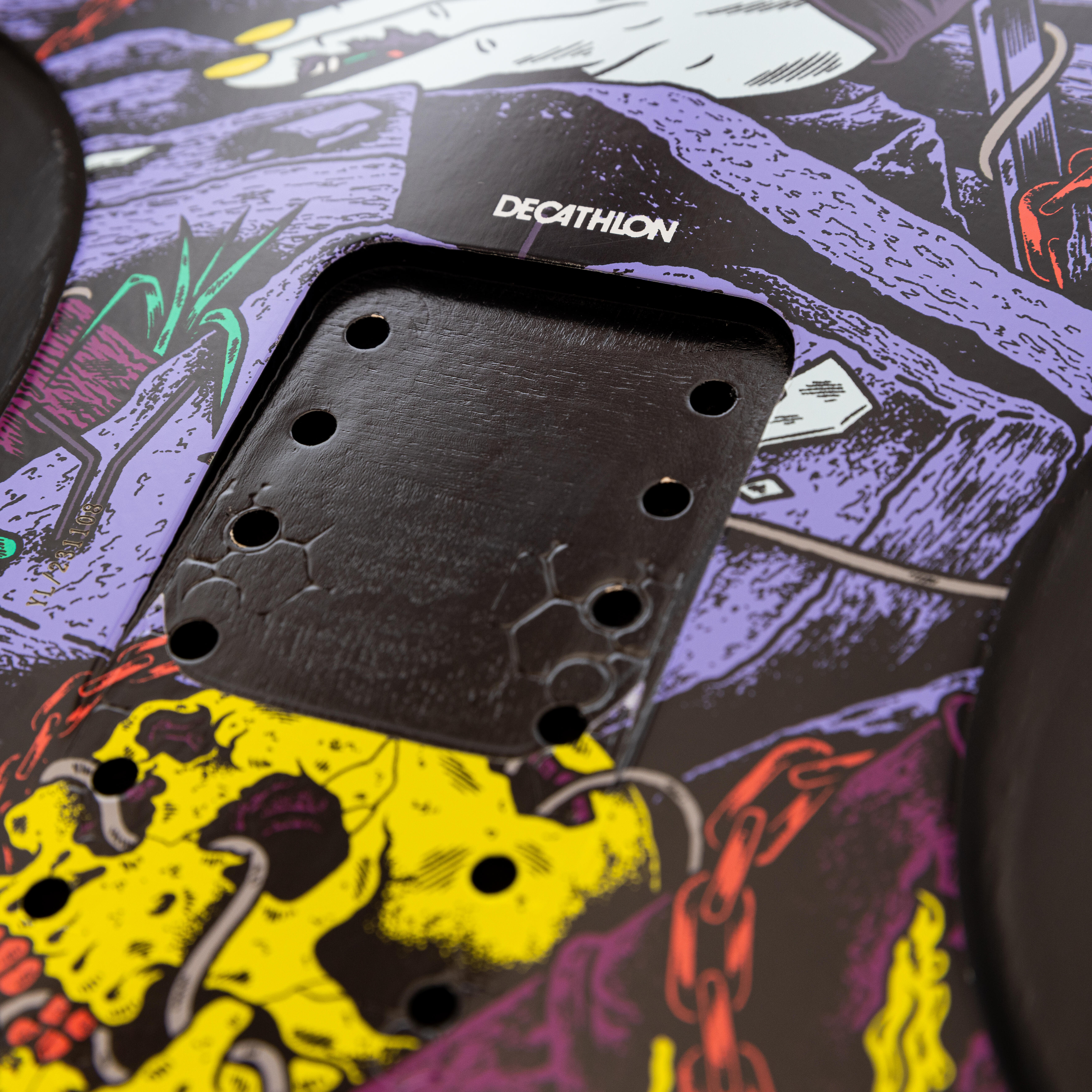 DECATHLON Longboard Free 500 Topmount Cyber bez · záber 9