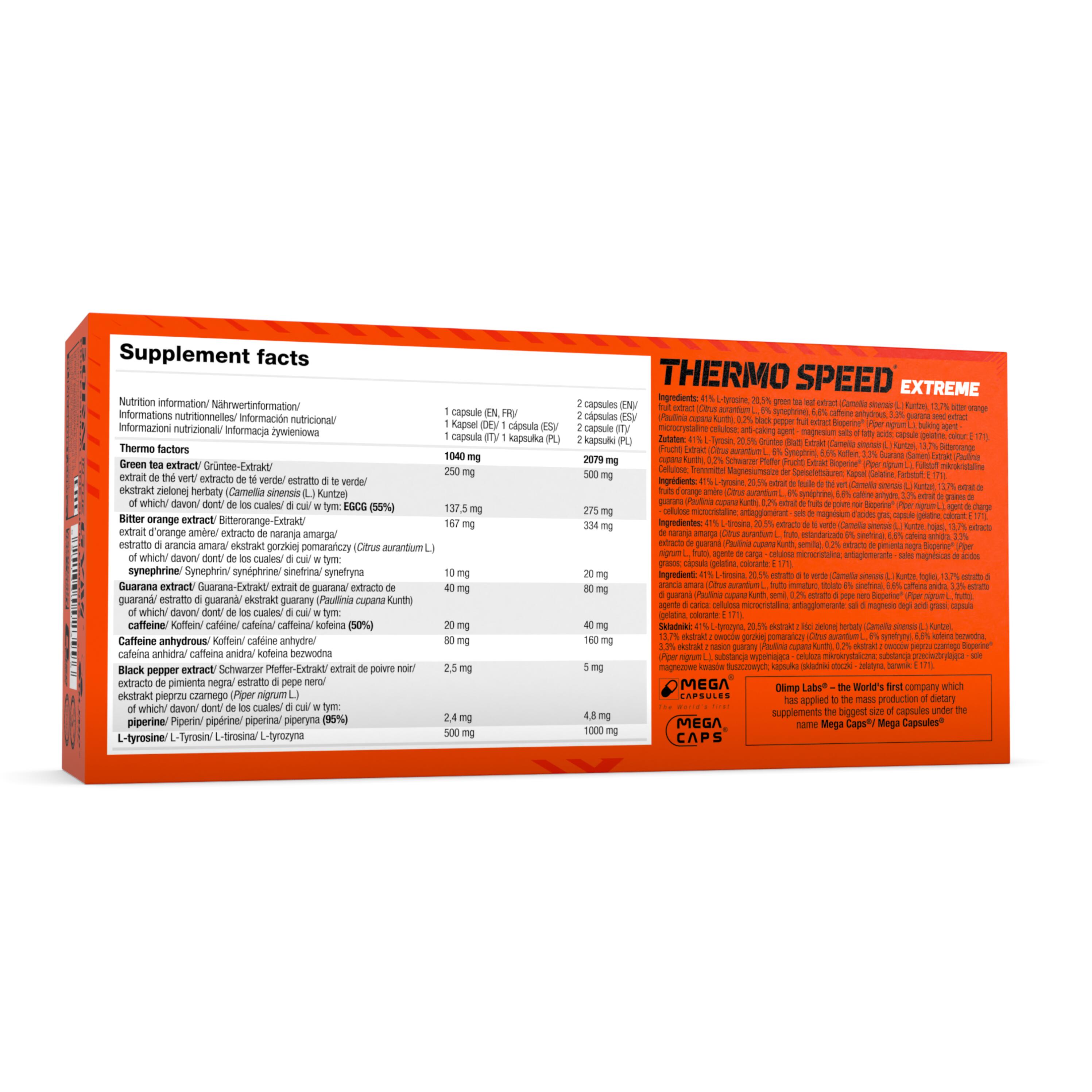 Thermo Speed Extreme Mega Caps®Mega Capsules® 120 caps. Olimp 4/4