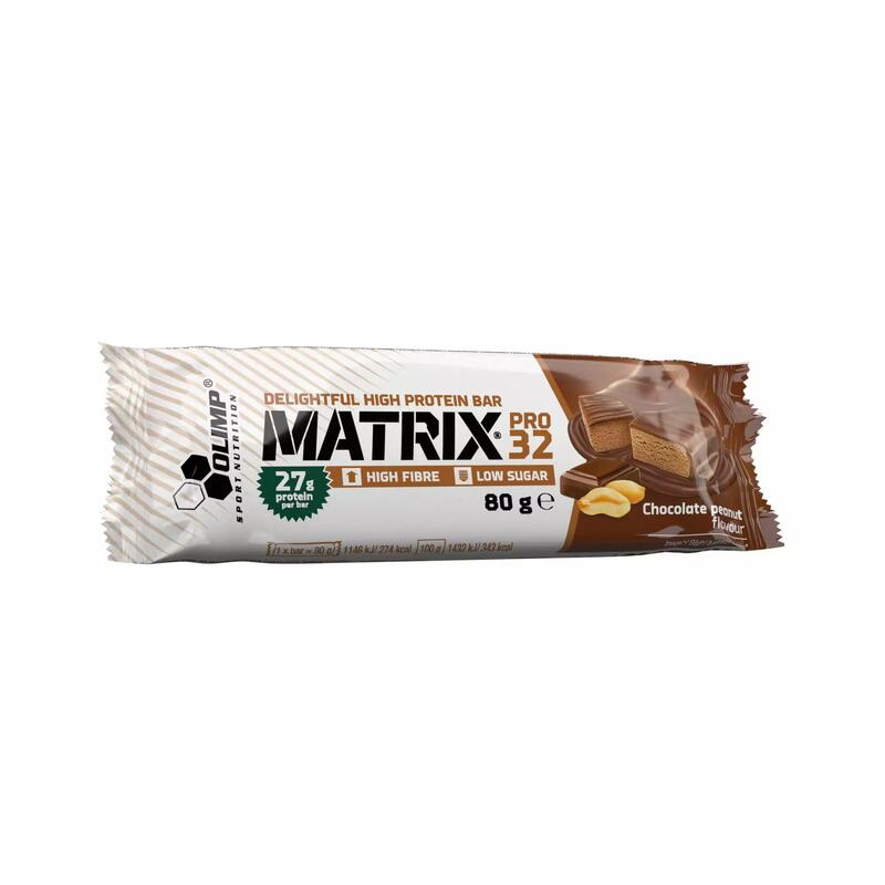 Baton proteinowy Matrix Pro Olimp 80g czekolada-orzech