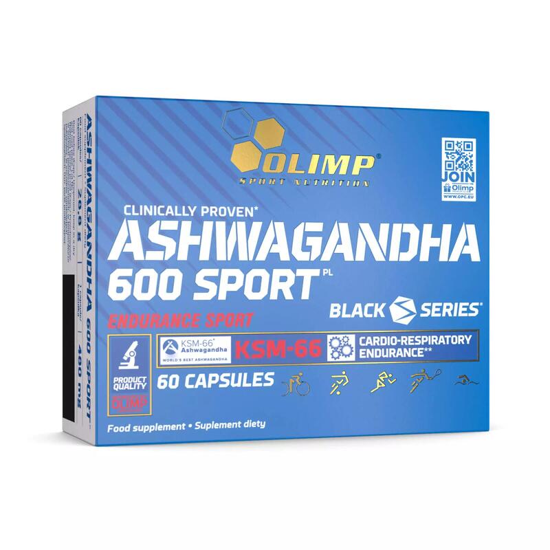 Ashwagandha 600 Sport Olimp 60 kaps.