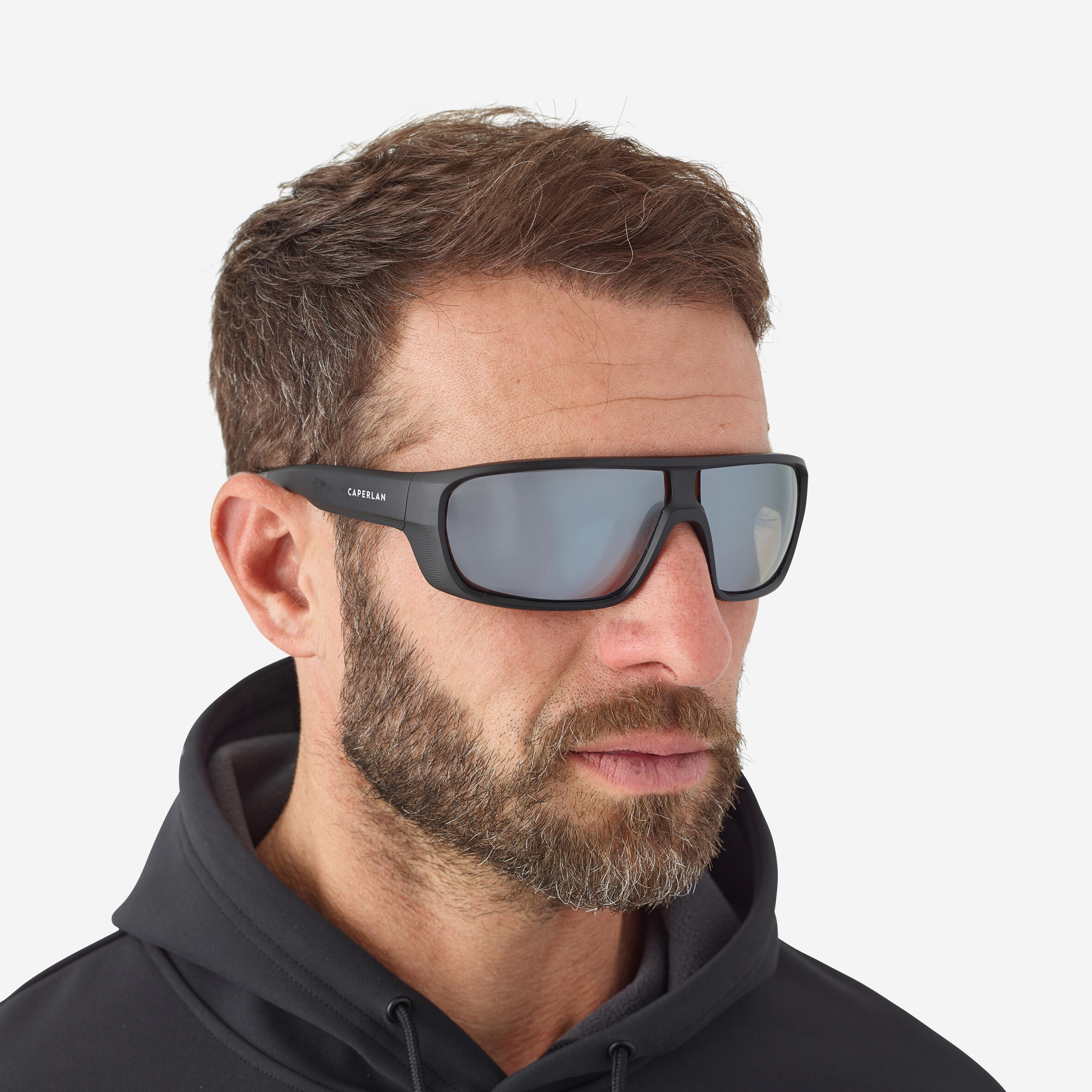 Fishing polarised floating sunglasses - FG 500 - Grey CAPERLAN