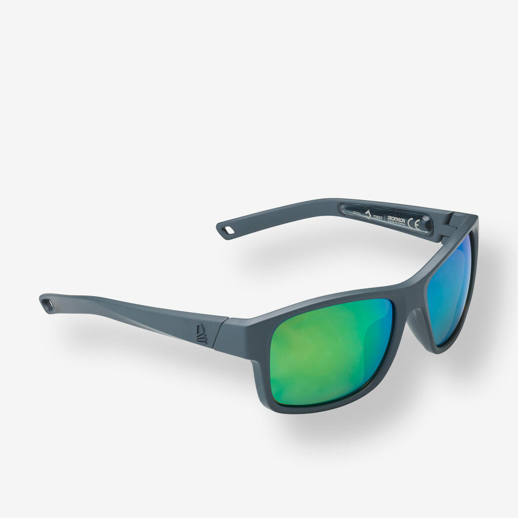 Rybárske plávajúce polarizačné okuliare - FG 500 sivé