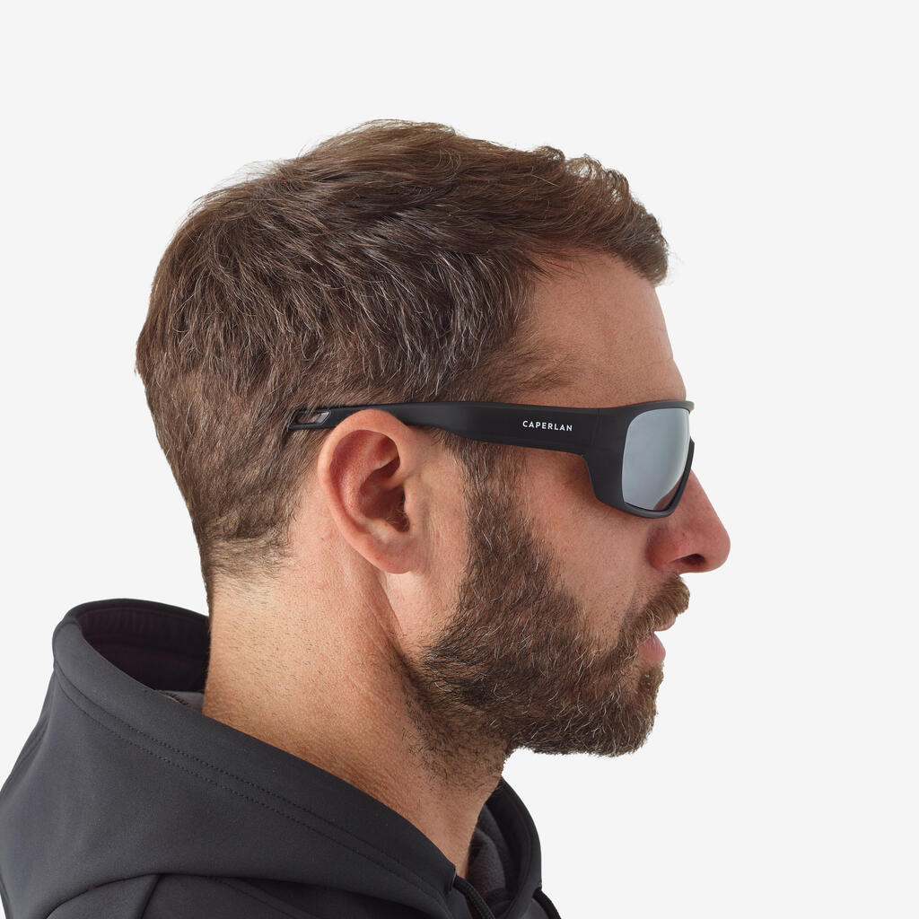 Fishing polarised and floating sunglasses - FG 500 C Black
