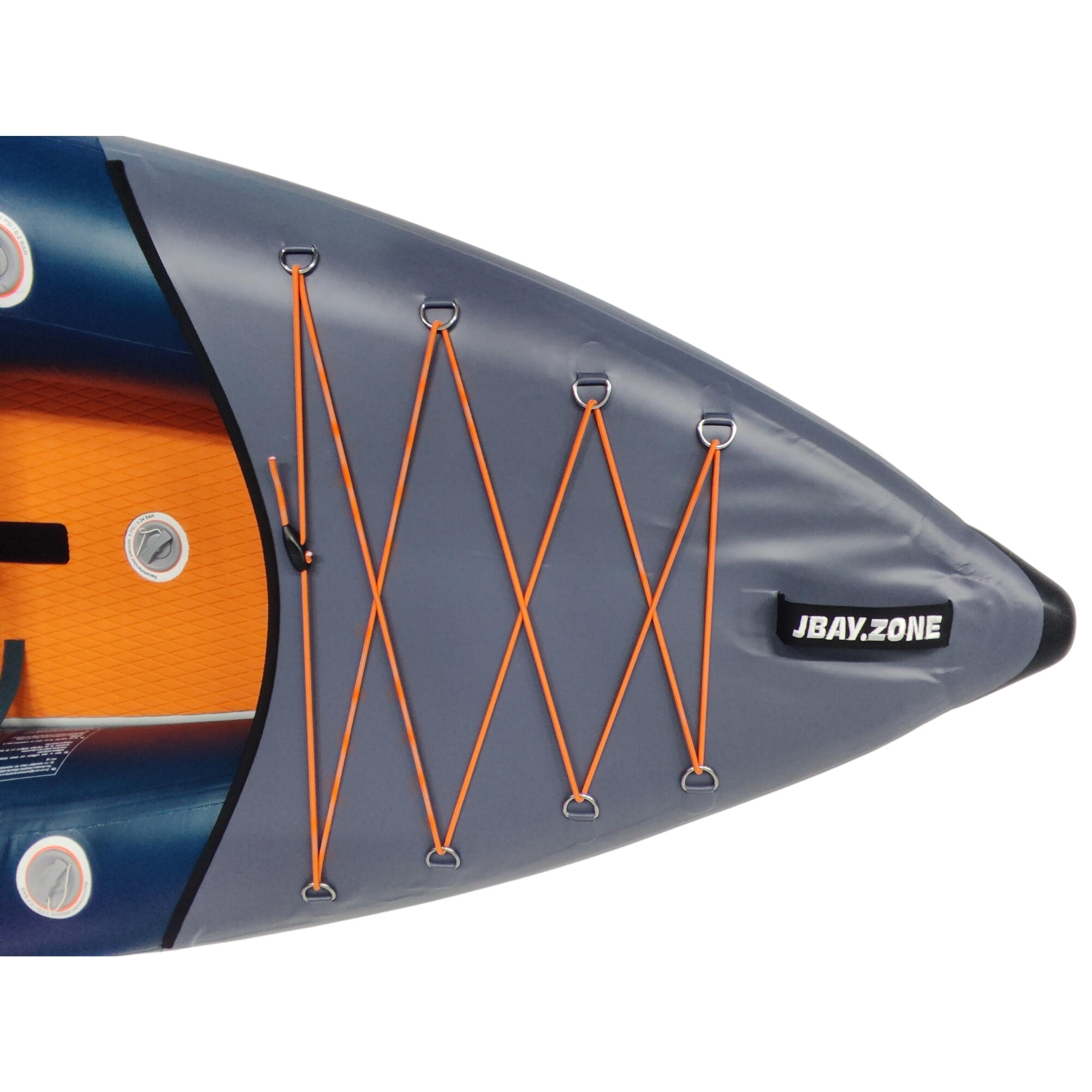 Kayak gonfiabile 2 posti JBay Neon con accessori 6/13