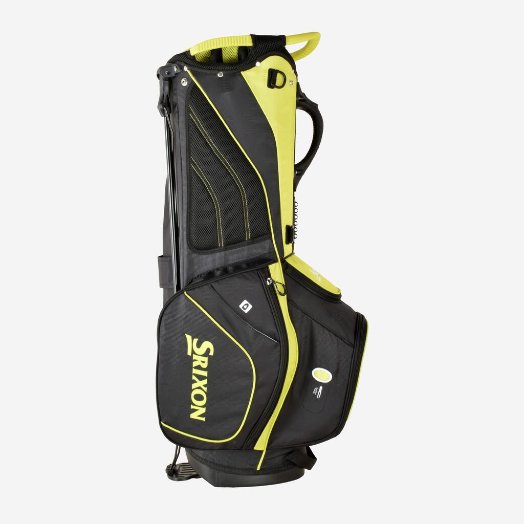 Golfový bag trojnožka SRIXON Stand čierno-limetkový