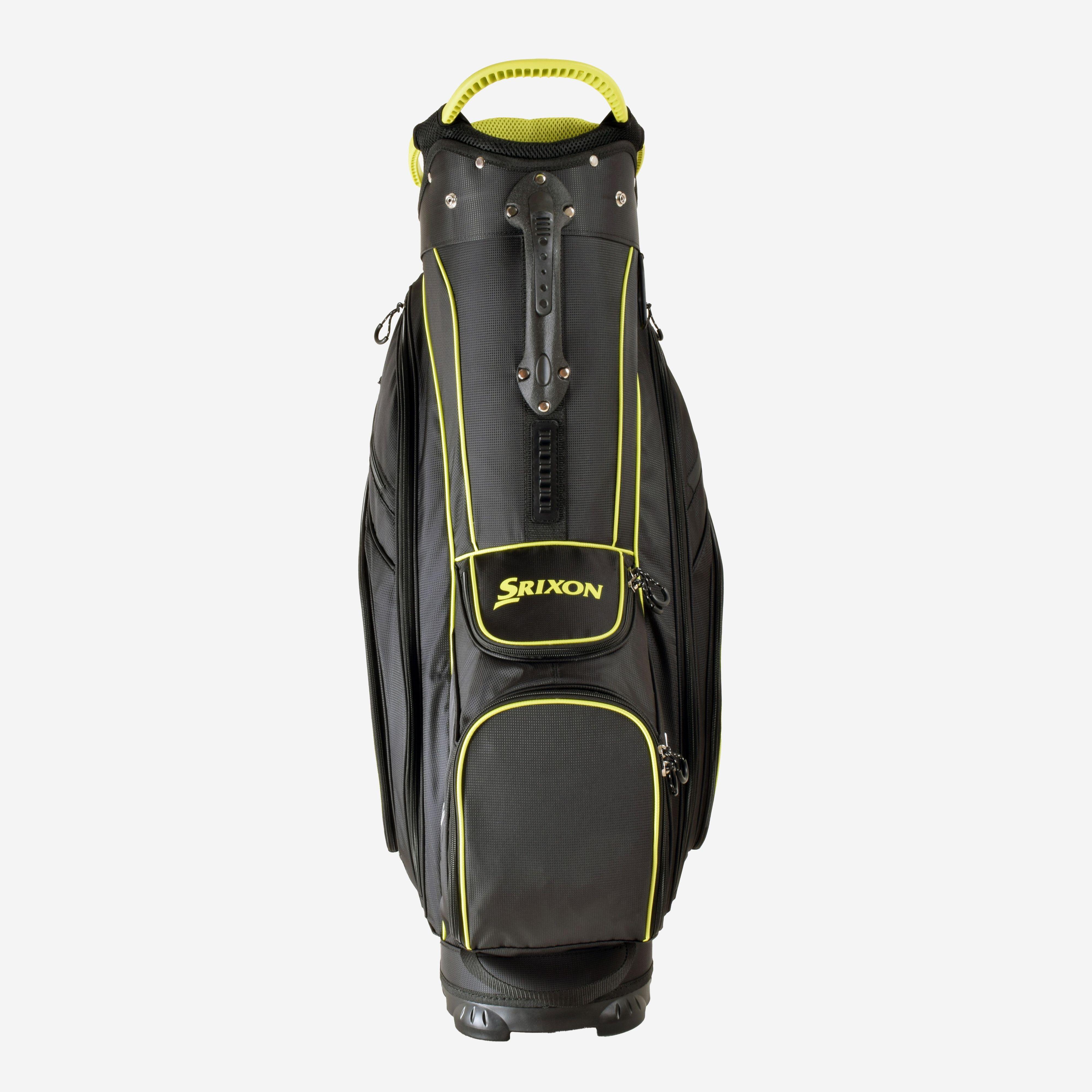 Golf Cartbag Srixon schwarz gelb SRIXON Decathlon
