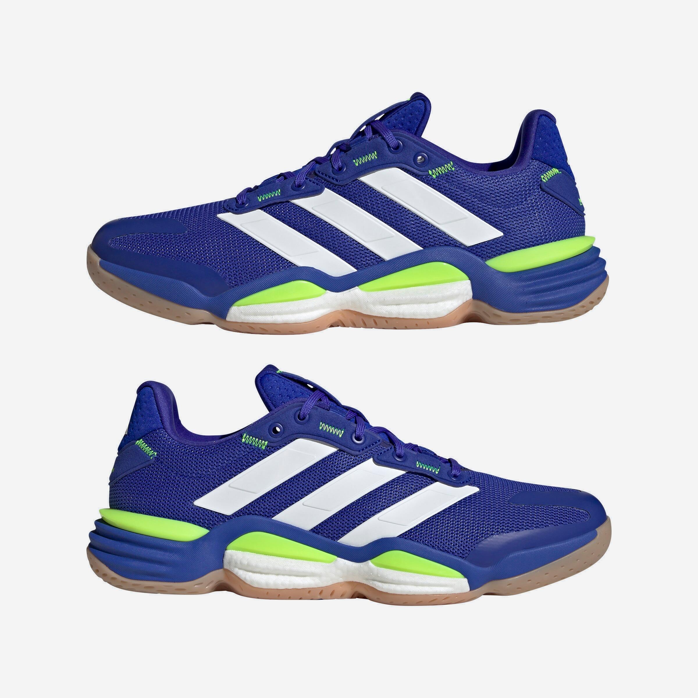 Adult handball shoes - Adidas Stabil 16 blue / yellow