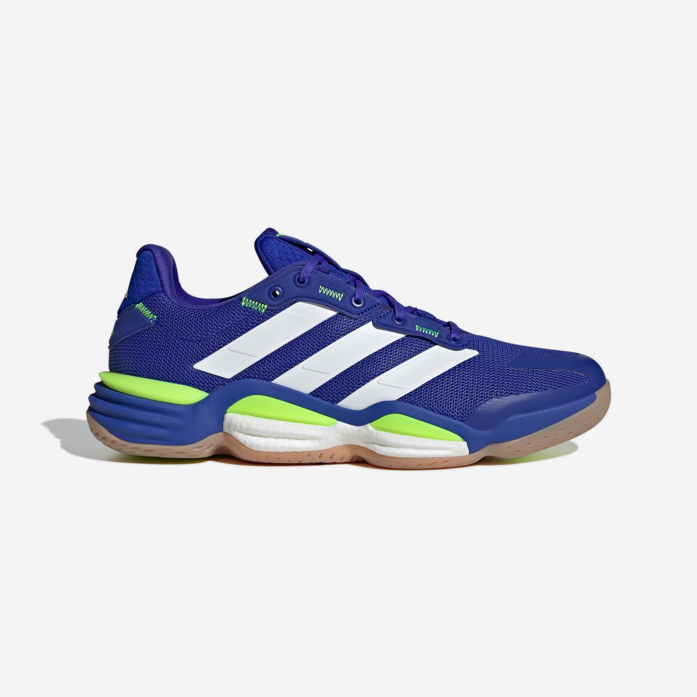 Damen/Herren Handball Hallenschuhe ‒ ADIDAS Stabil blau/neon