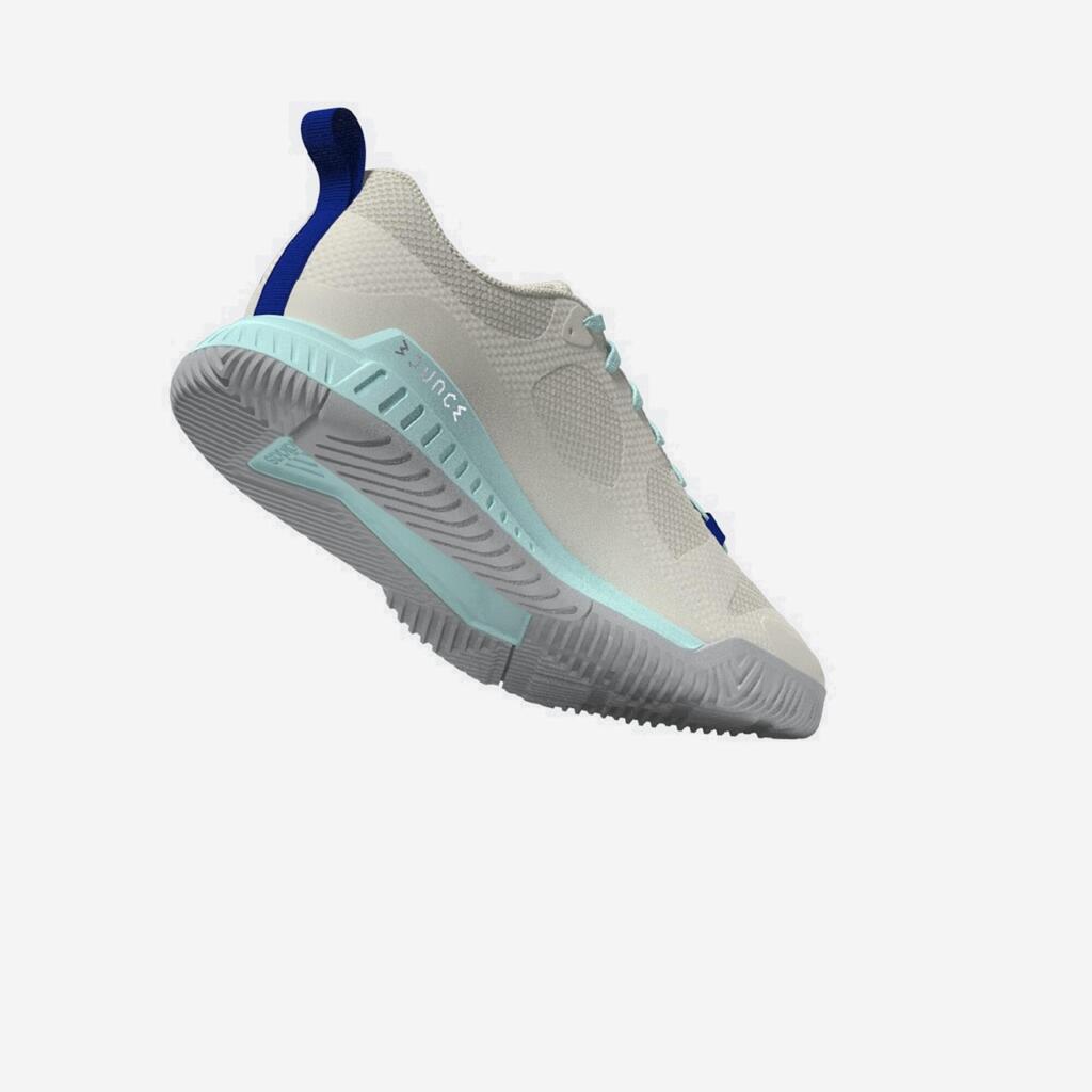 Adult Handball Shoes Court Team Bounce - White/Blue