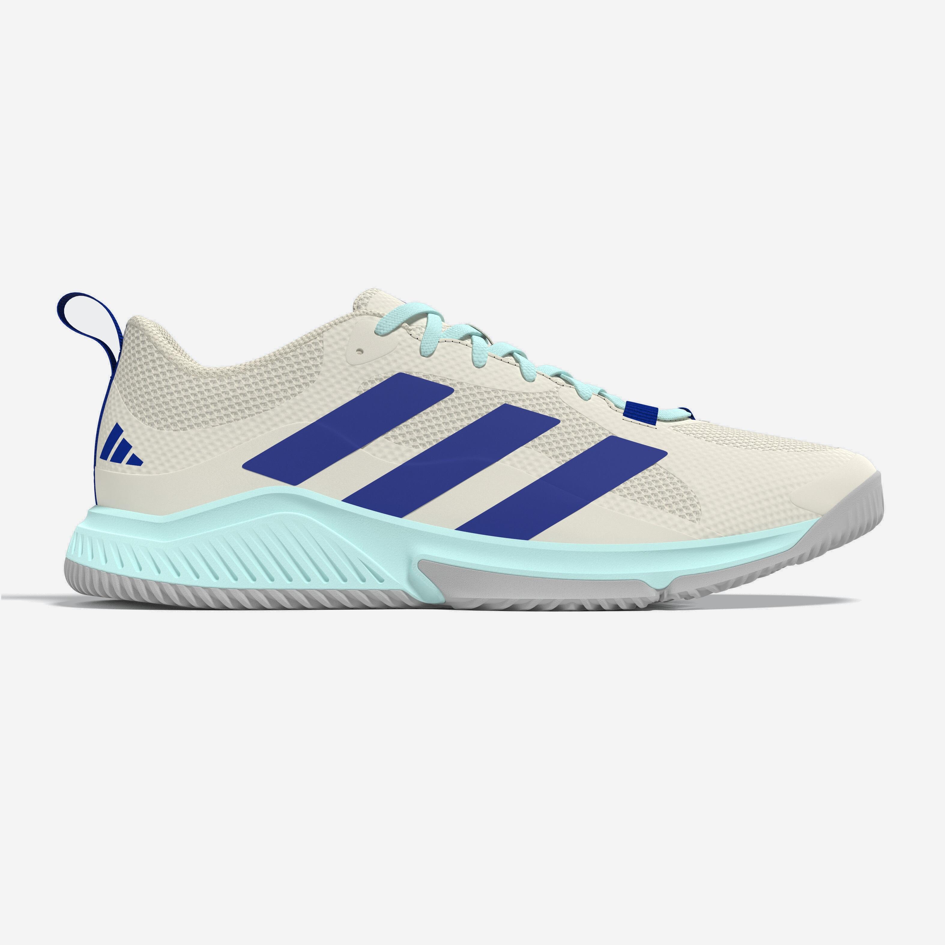 Scarpe pallamano adulto ADIDAS COURT TEAM BOUNCE bianco-blu |  Adidas