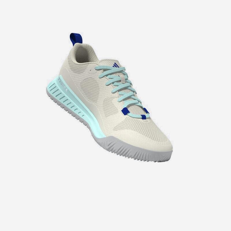 Scarpe pallamano adulto ADIDAS COURT TEAM BOUNCE bianco-blu