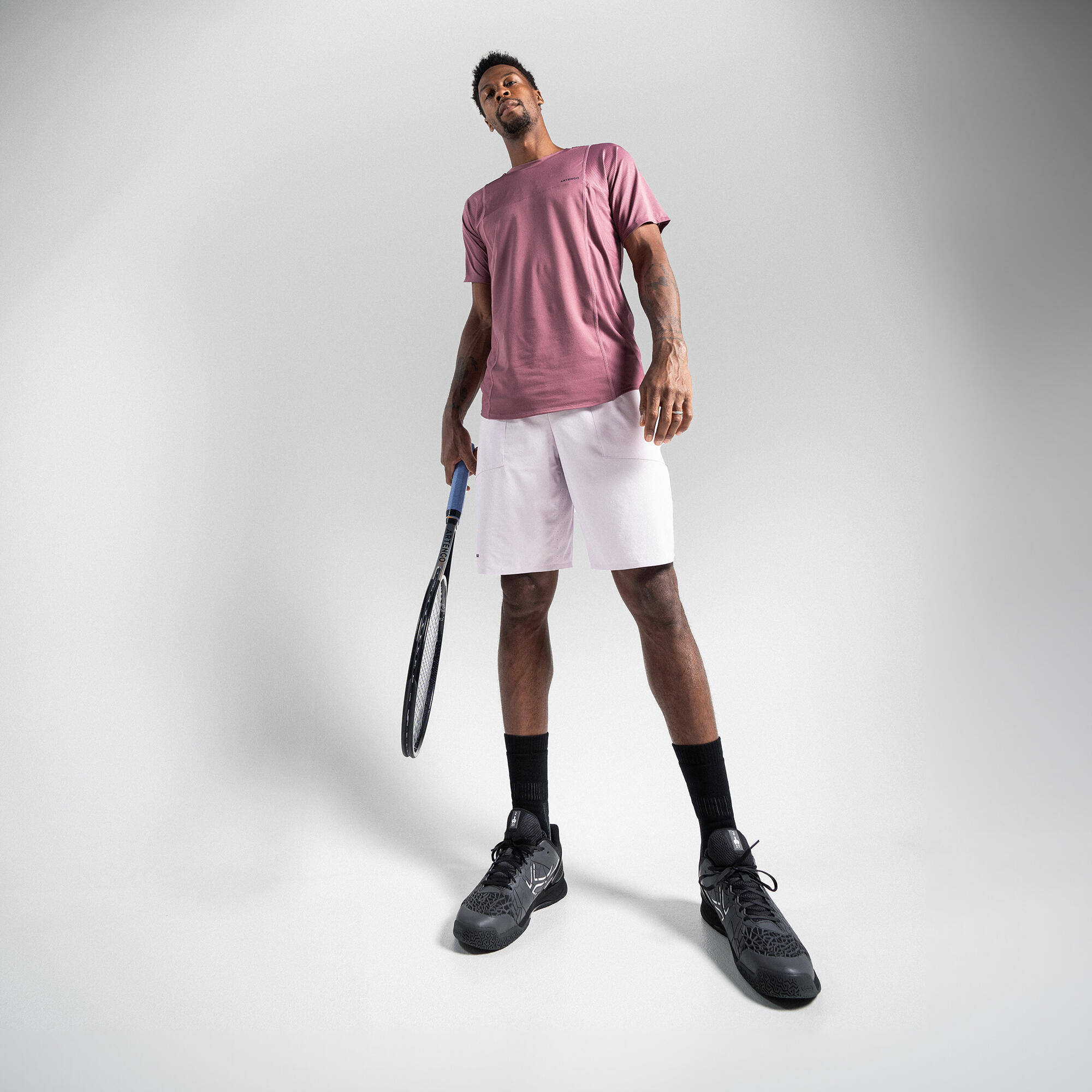 Short de tennis respirant homme, Dry+ Gaël Monfils - ARTENGO